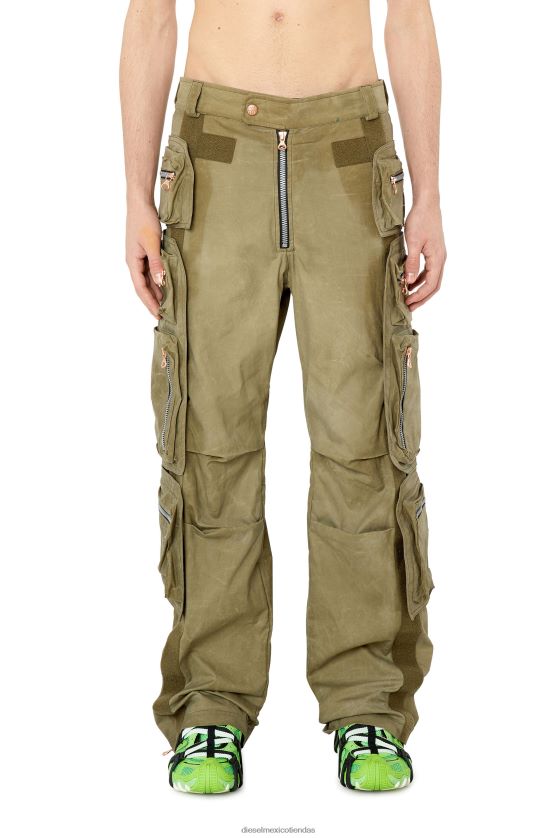 Diesel p-kon hombres 4P44F412 vestir verde militar