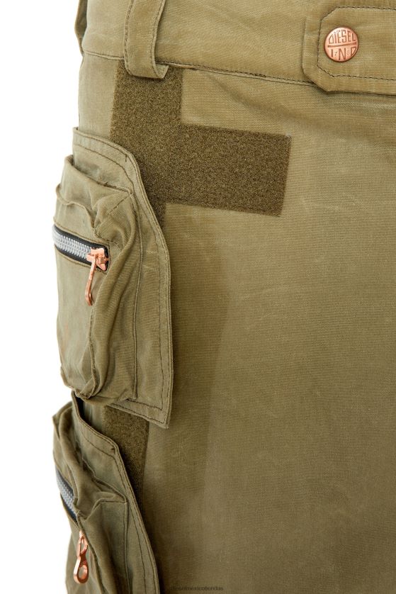 Diesel p-kon hombres 4P44F412 vestir verde militar