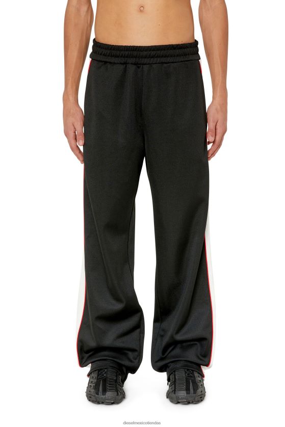 Diesel p-martik hombres 4P44F395 vestir negro