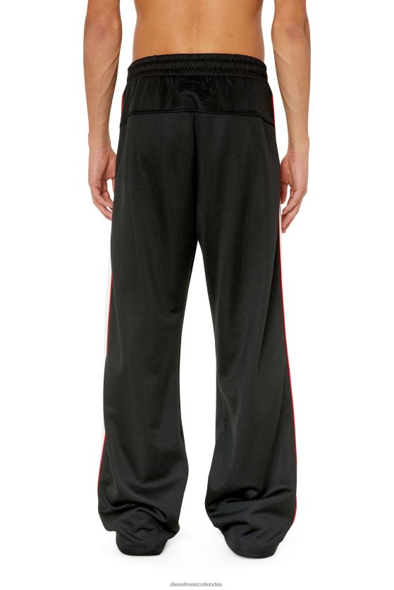 Diesel p-martik hombres 4P44F395 vestir negro