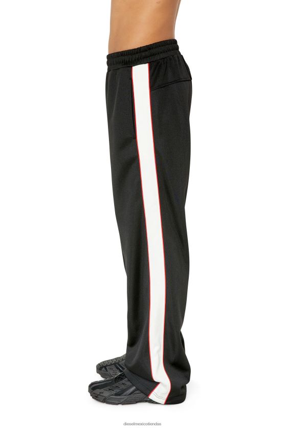 Diesel p-martik hombres 4P44F395 vestir negro