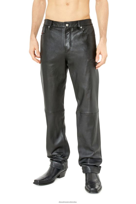Diesel p-metal hombres 4P44F408 vestir negro