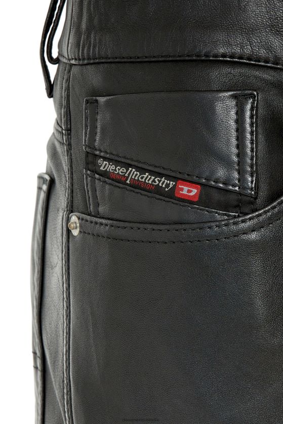 Diesel p-metal hombres 4P44F408 vestir negro