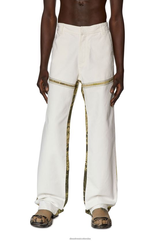 Diesel p-mich hombres 4P44F346 vestir blanco