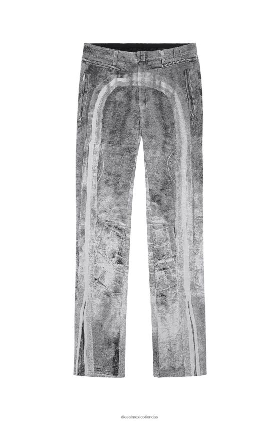Diesel p-ono hombres 4P44F364 vestir gris