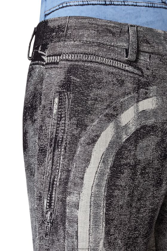 Diesel p-ono hombres 4P44F364 vestir gris