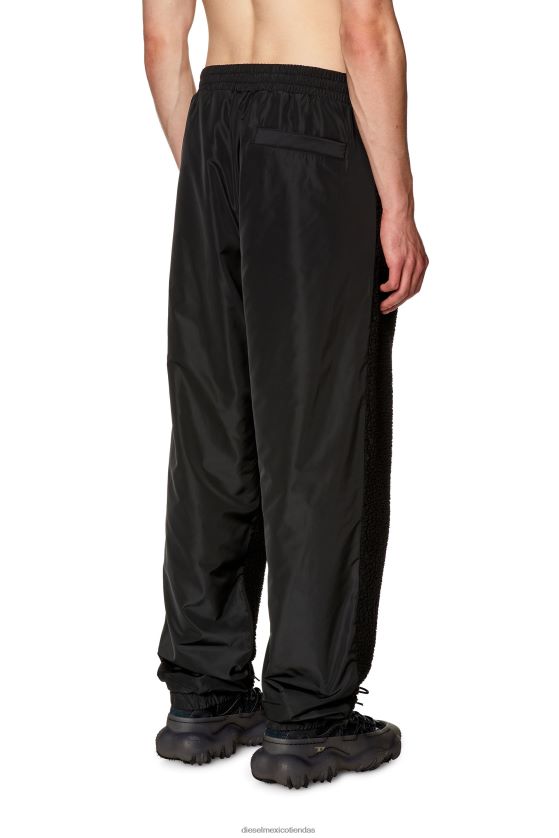 Diesel p-ovady hombres 4P44F361 vestir negro