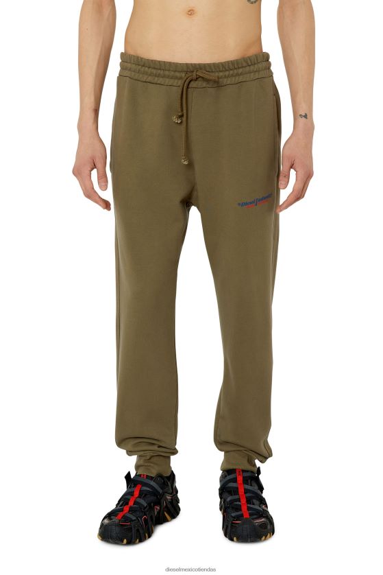 Diesel p-tary-ind hombres 4P44F423 vestir verde militar