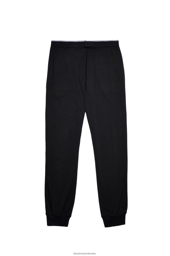 Diesel umlb-julio hombres 4P44F368 vestir negro