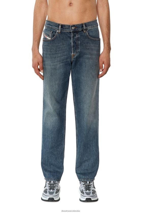 Diesel vaqueros tapered 2023 hombres 4P44F341 vestir azul medio