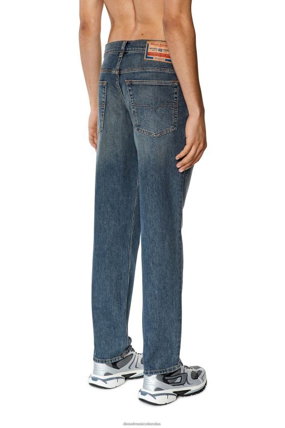 Diesel vaqueros tapered 2023 hombres 4P44F341 vestir azul medio