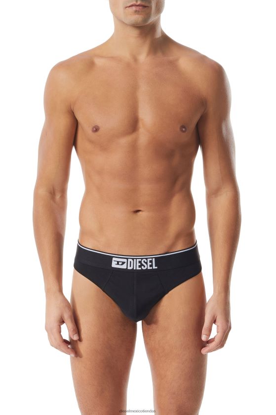 Diesel paquete de tres cuerdas umbr hombres 4P44F437 vestir negro