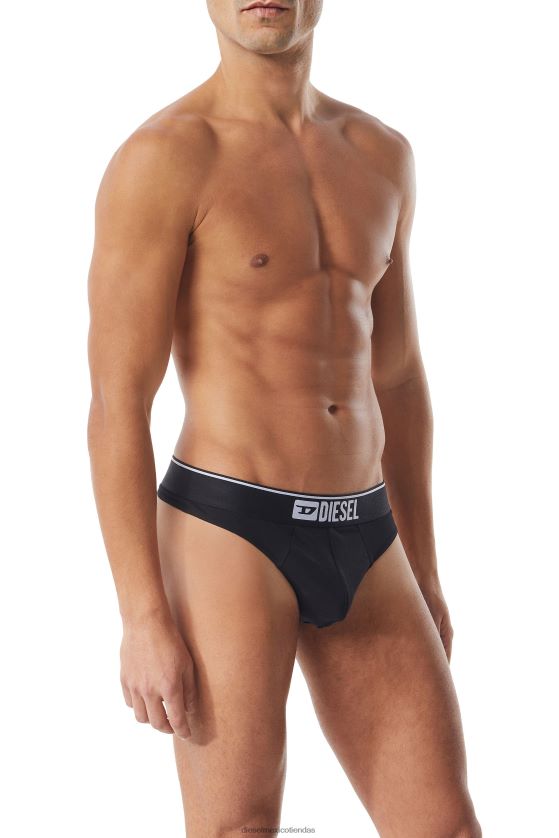 Diesel paquete de tres cuerdas umbr hombres 4P44F437 vestir negro