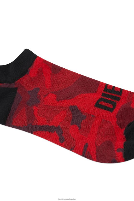 Diesel skm-gost-paquete de tres hombres 4P44F459 vestir negro rojo