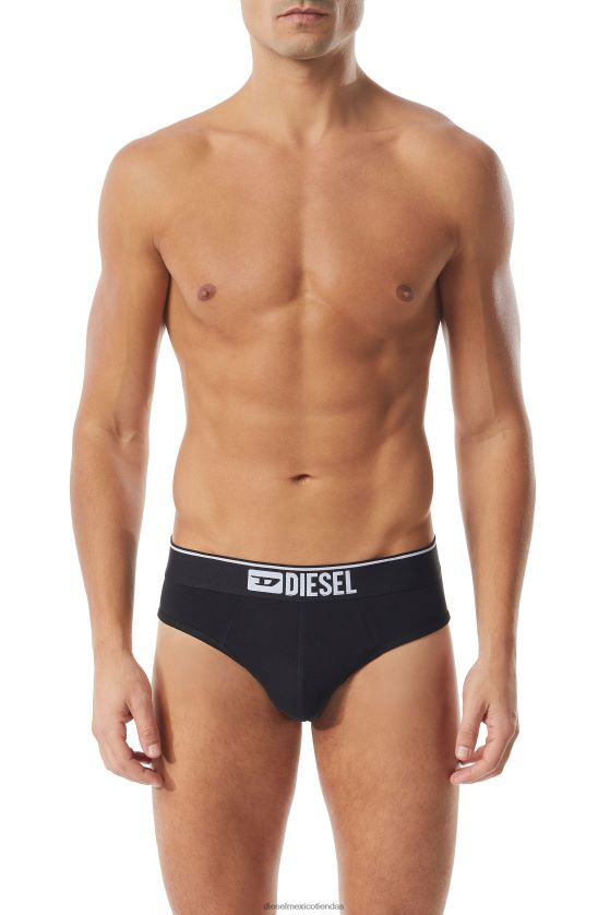 Diesel umbr-andretrespack hombres 4P44F438 vestir negro