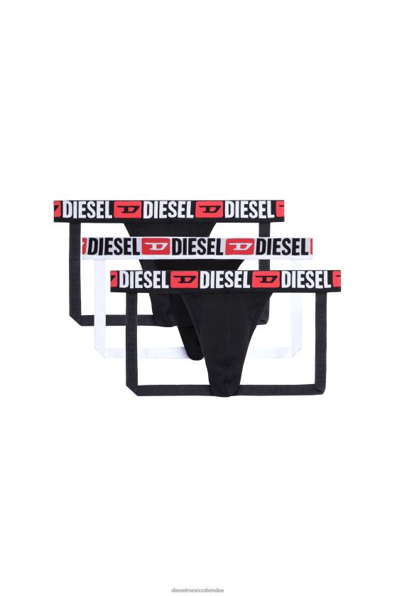 Diesel umbr-jocky paquete de tres hombres 4P44F435 vestir negro