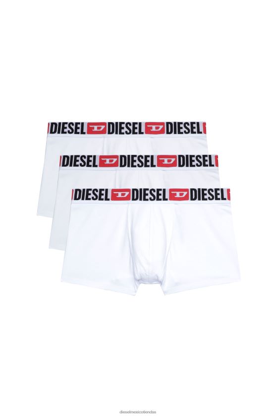Diesel umbx-damien paquete de tres hombres 4P44F425 vestir blanco