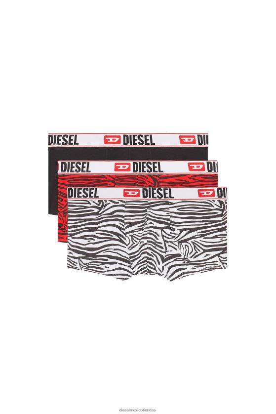 Diesel umbx-damien paquete de tres hombres 4P44F434 vestir blanco rojo