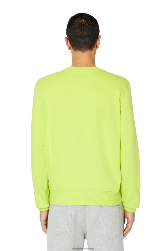 Diesel s-ginn-d hombres 4P44F96 vestir verde fluorescente