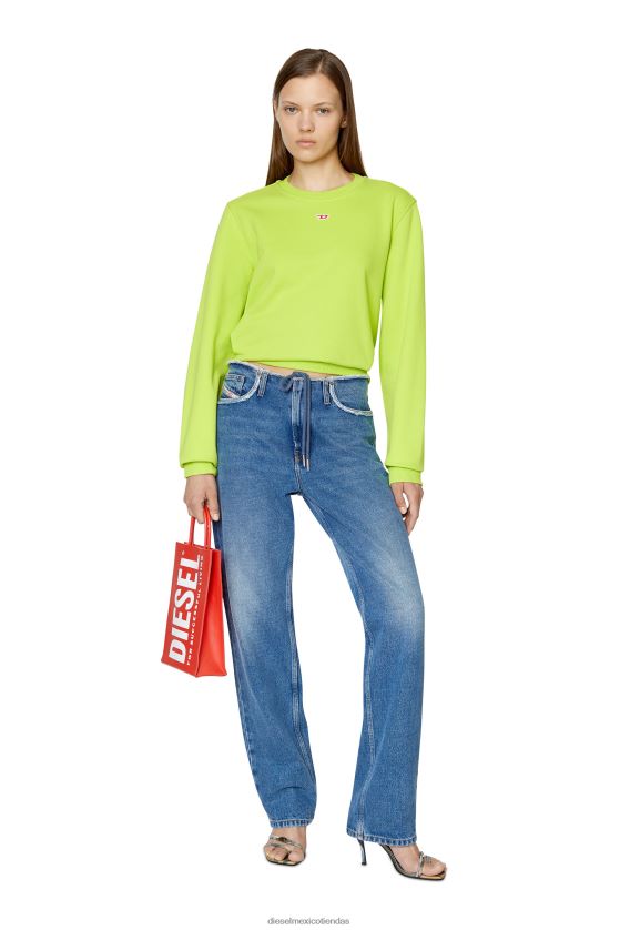 Diesel s-ginn-d hombres 4P44F96 vestir verde fluorescente