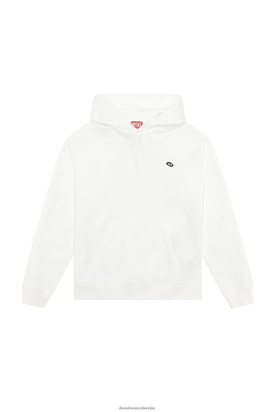 Diesel s-rob-hood-doval-pj hombres 4P44F147 vestir blanco