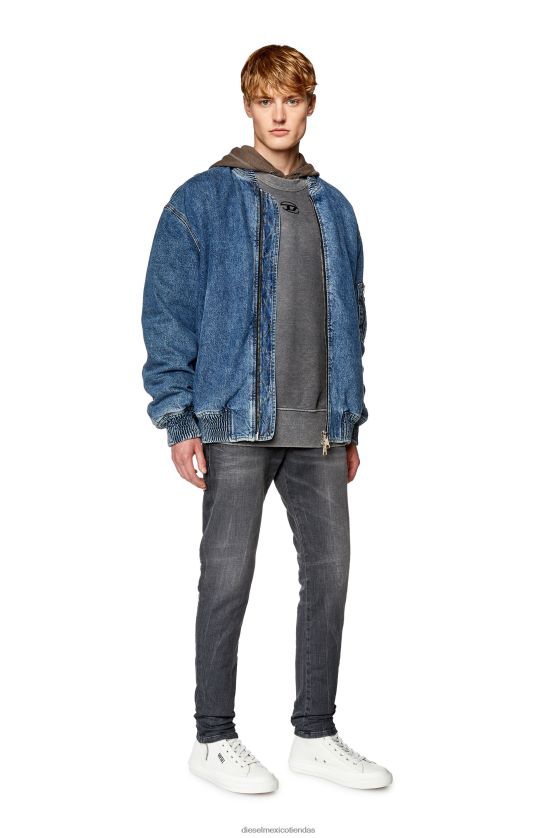 Diesel s-athos dv medio hombres 4P44F505 calzado blanco