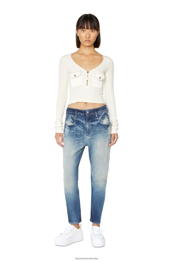 Diesel s-hanami baja x hombres 4P44F502 calzado blanco