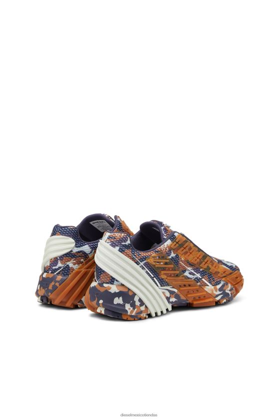 Diesel s-prototipo bajo hombres 4P44F518 calzado marrón/azul