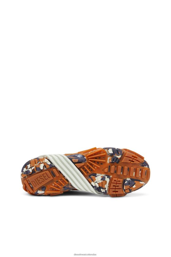 Diesel s-prototipo bajo hombres 4P44F518 calzado marrón/azul