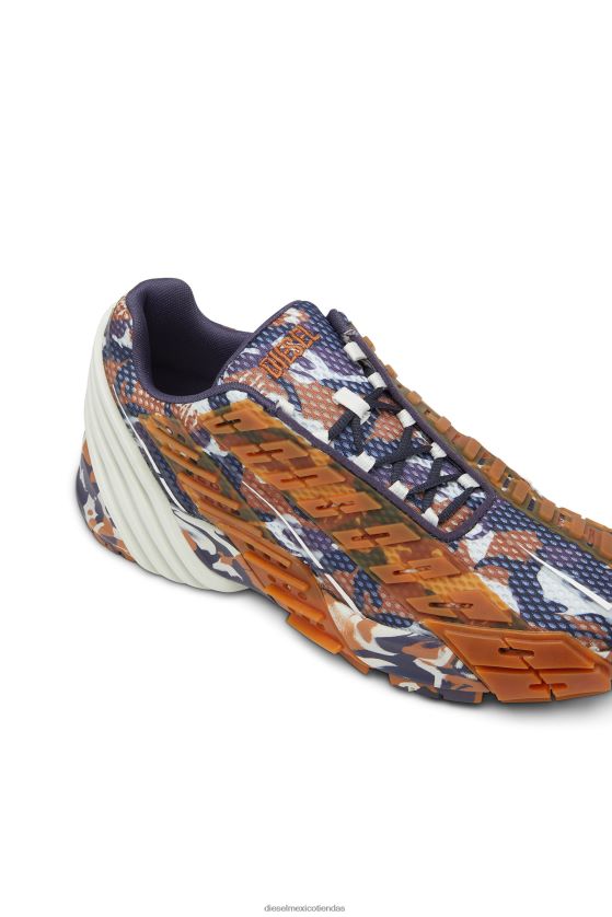 Diesel s-prototipo bajo hombres 4P44F518 calzado marrón/azul