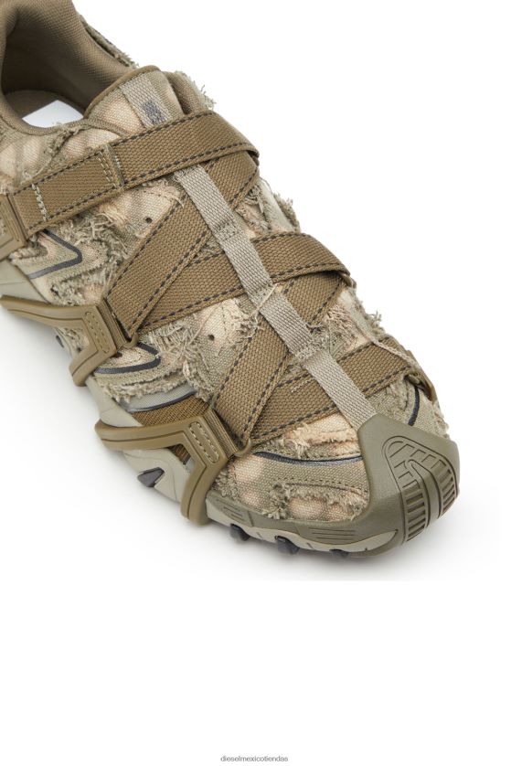 Diesel s-prototipo-cr hombres 4P44F525 calzado verde militar