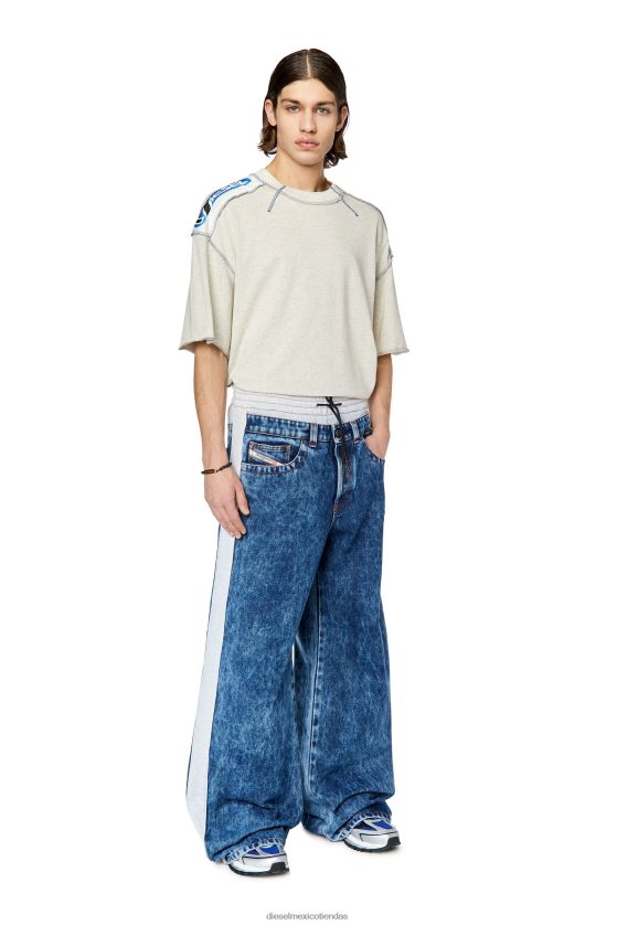 Diesel s-serendipity pro-x1 hombres 4P44F503 calzado azul blanco