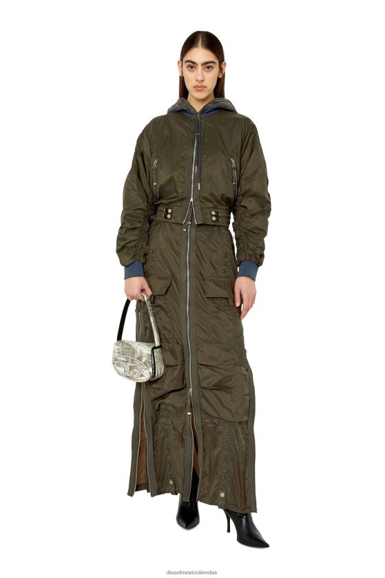 Diesel 1 dr mujer 4P44F1056 accesorio verde militar
