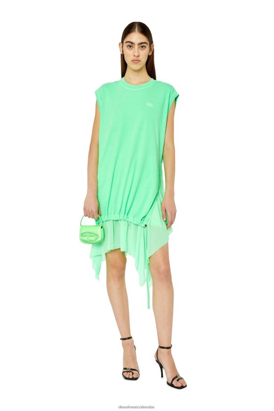 Diesel 1 dr xs mujer 4P44F1064 accesorio verde fluorescente