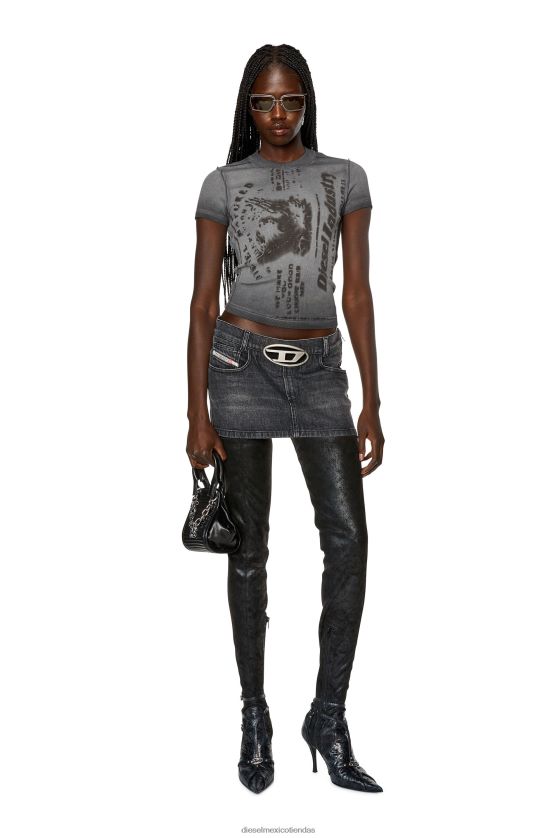 Diesel d-vina-rr xs mujer 4P44F1077 accesorio negro