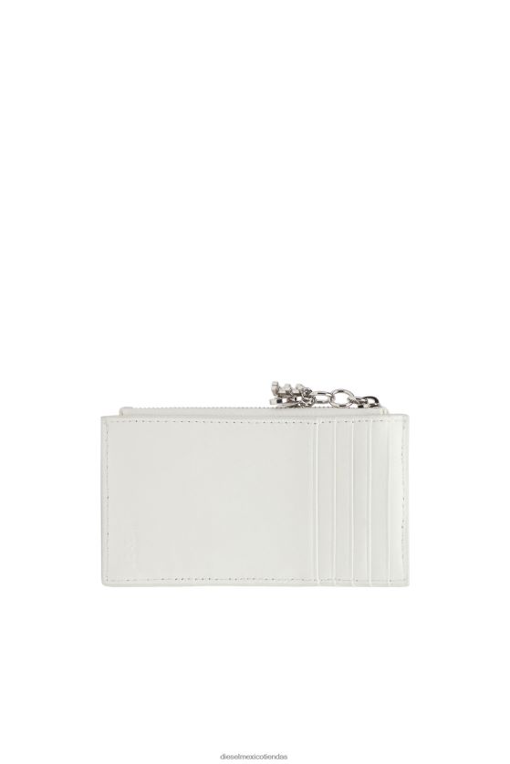 Diesel tarjetero moneda xs mujer 4P44F1123 accesorio blanco