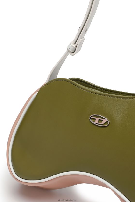 Diesel jugar hombro mujer 4P44F1076 accesorio verde militar