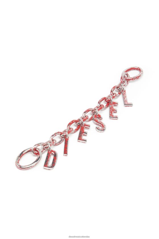 Diesel encanto de letras a mujer 4P44F1130 accesorio rojo