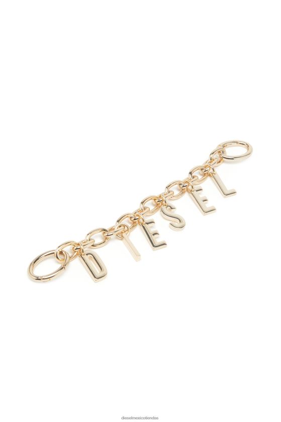 Diesel encanto de letras a mujer 4P44F1131 accesorio oro