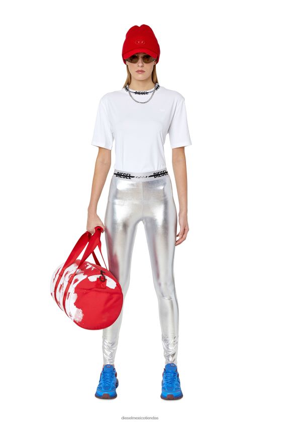 Diesel awtee-piper-a-wt38 mujer 4P44F925 vestir blanco