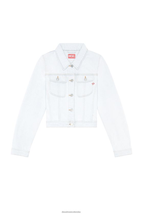 Diesel chamarra de camionero adelgazante mujer 4P44F773 vestir azul claro