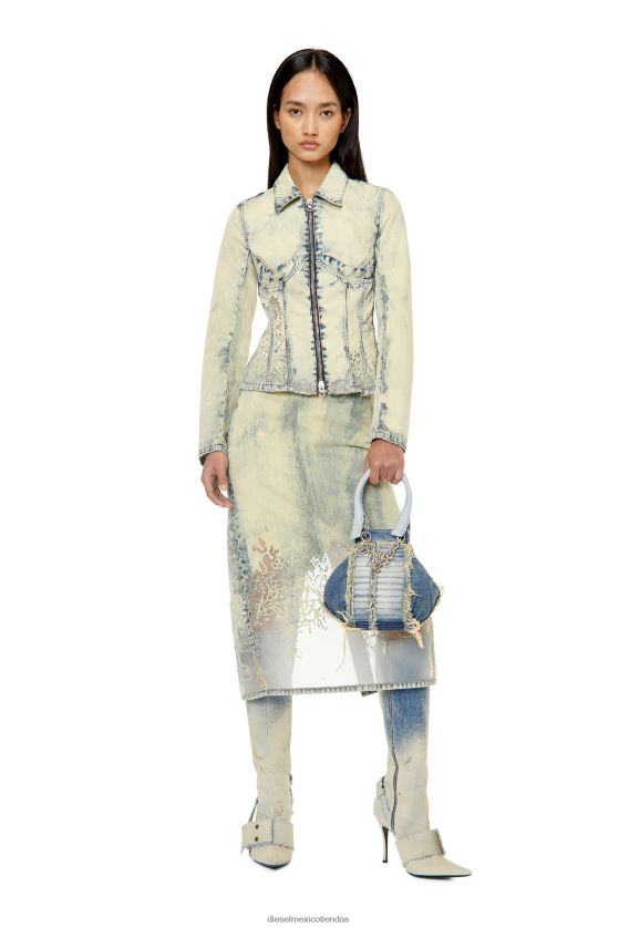 Diesel de-milly-fsc mujer 4P44F787 vestir azul claro