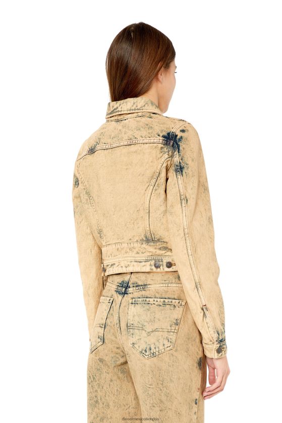 Diesel de-slimmy-ins mujer 4P44F774 vestir marrón claro