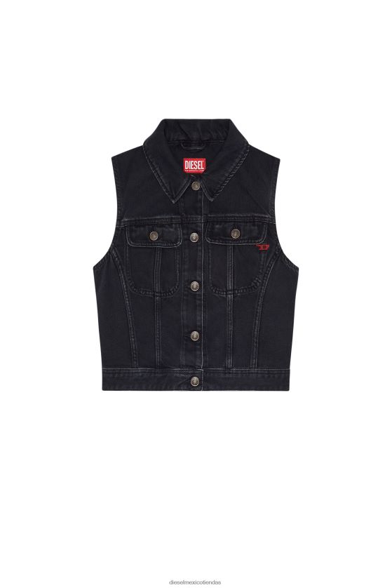 Diesel de-slimmy-sm mujer 4P44F777 vestir negro/gris oscuro