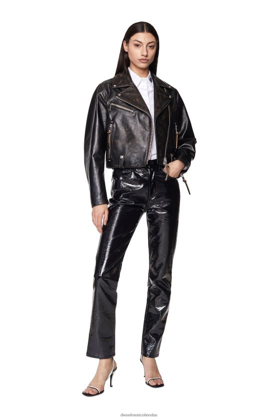 Diesel l-edmea-cl mujer 4P44F784 vestir negro