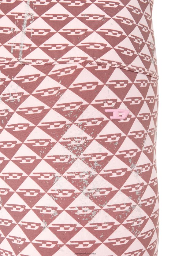 Diesel awsb-jia-wt21 mujer 4P44F991 vestir rosa