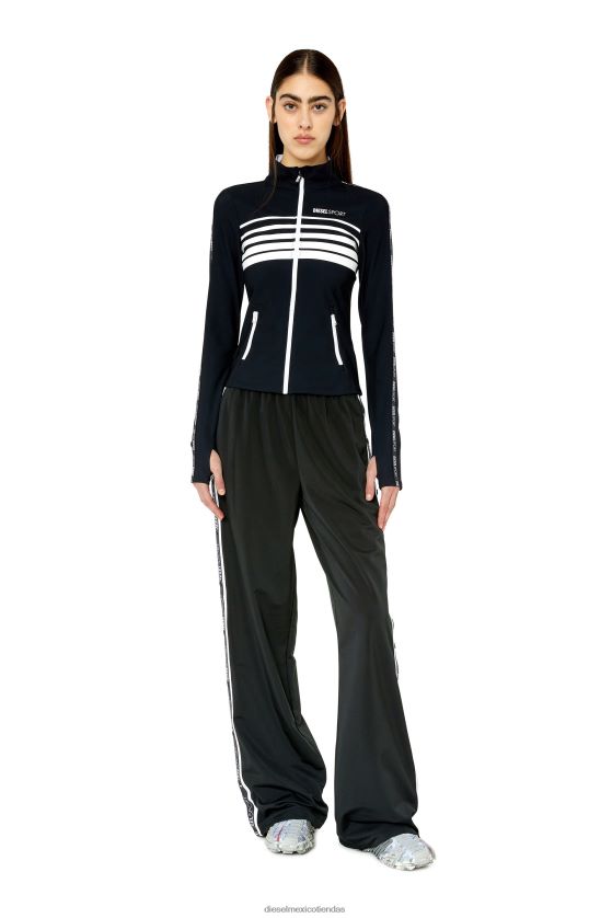 Diesel awsb-lodie-ht37 mujer 4P44F996 vestir negro