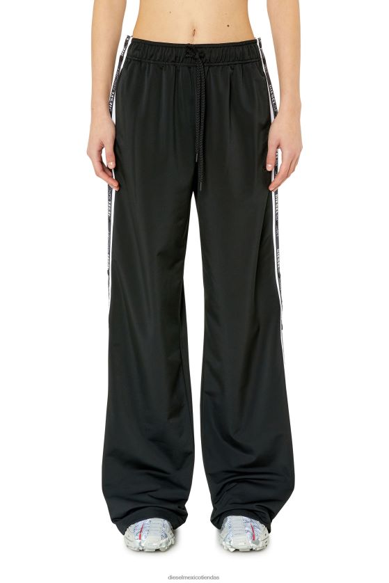 Diesel awsb-lodie-ht37 mujer 4P44F996 vestir negro