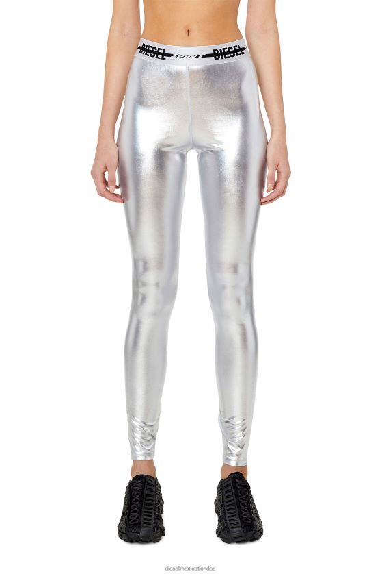 Diesel awsb-nelley-wt19 mujer 4P44F980 vestir plata