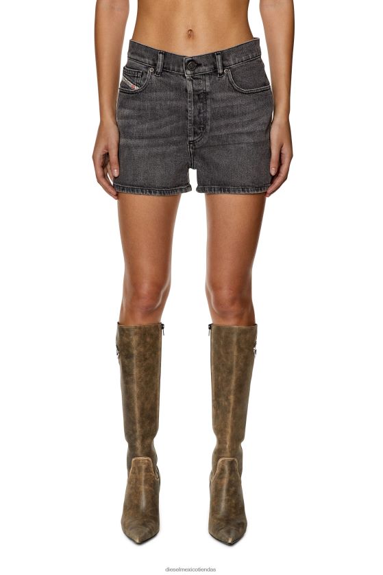 Diesel d-ger mujer 4P44F976 vestir negro/gris oscuro